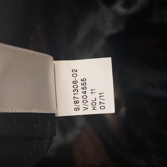 Gap Black Grey Plaid w/ Bow Newsboy Cap Wool Blend Hat Size M/L NWT - Picture 8 of 10